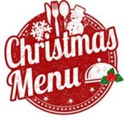 Christmas menu